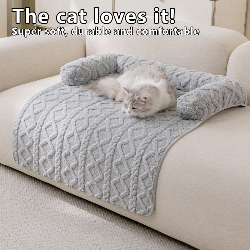 Cama cálida e impermeable para perros y gatos