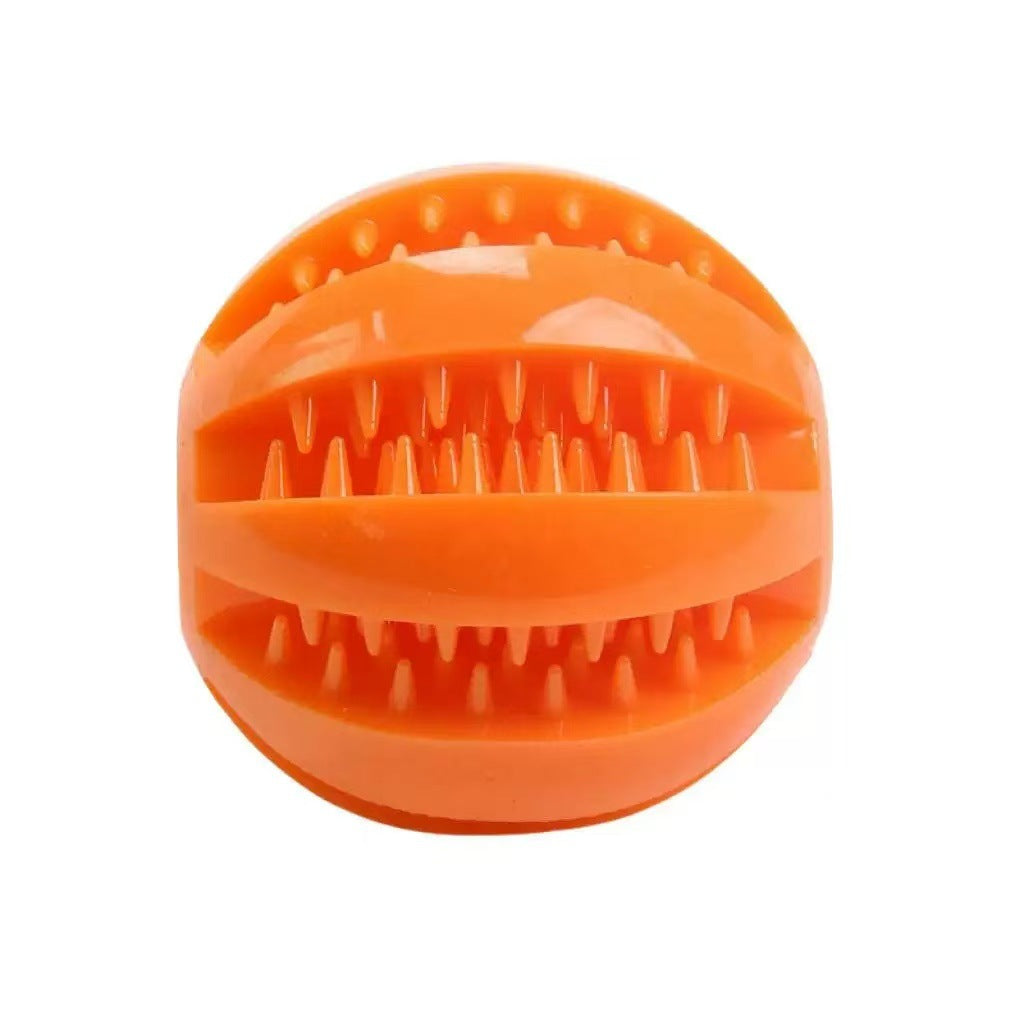 Pelota dispensadora de premios con cuerda para perros