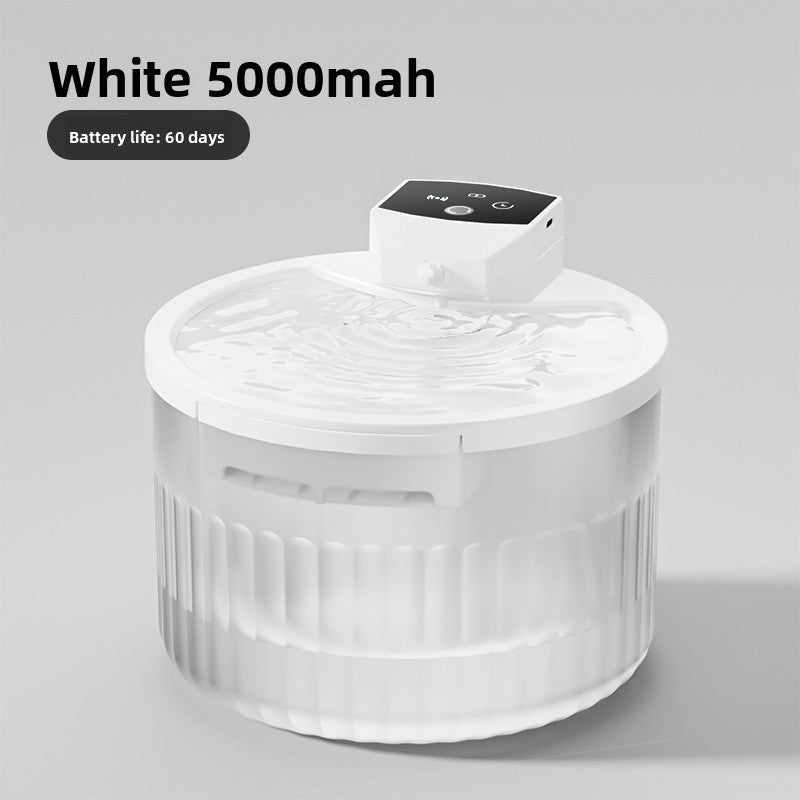 Fuente de agua inalámbrica para gatos con sensor