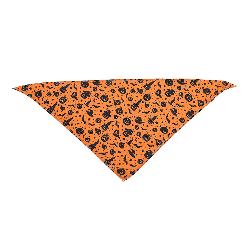 Bandana de nylon para perros y gatos con diseño festivo
