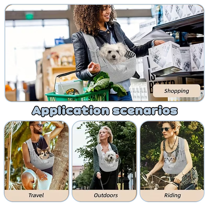 Bolso transportín para perros y gatos pequeños hasta 7,5 kg, foto 7 de 11