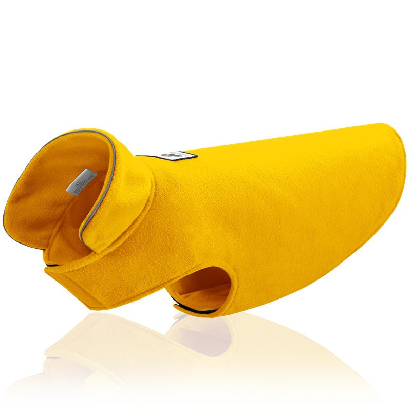 Abrigo polar reflectante para perros