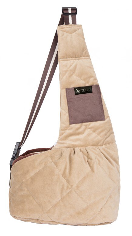 Bolso bandolera cortaviento para perros y gatos pequeños