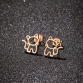 Pendientes de gatito hechos a mano - Pawsome Pets New York
