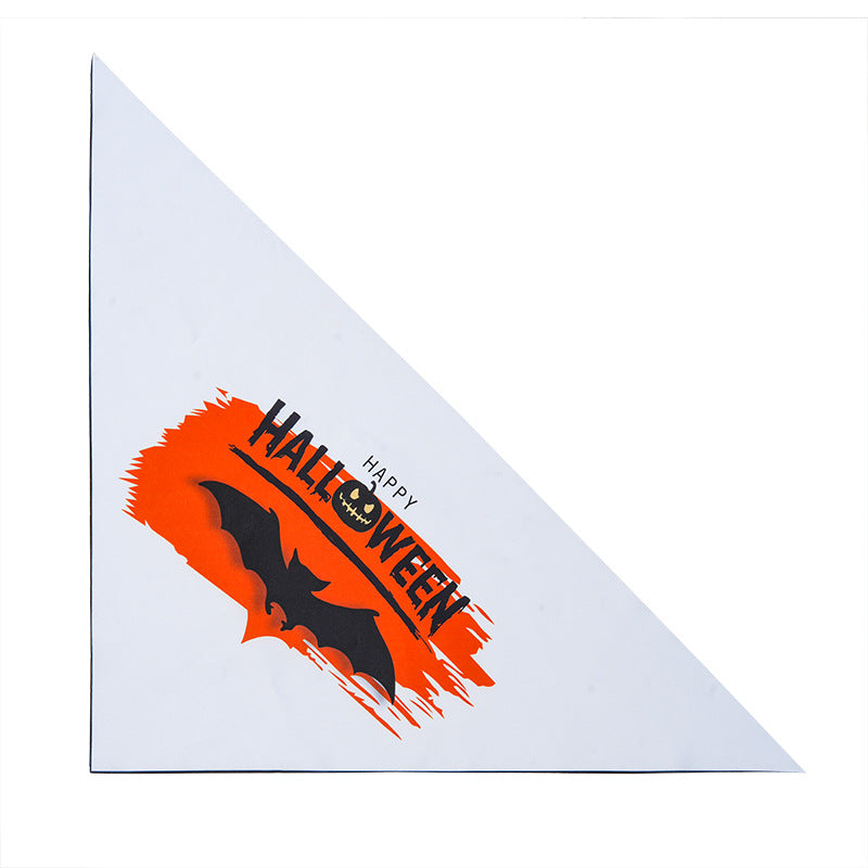 Bandana de nylon para perros y gatos con diseño festivo