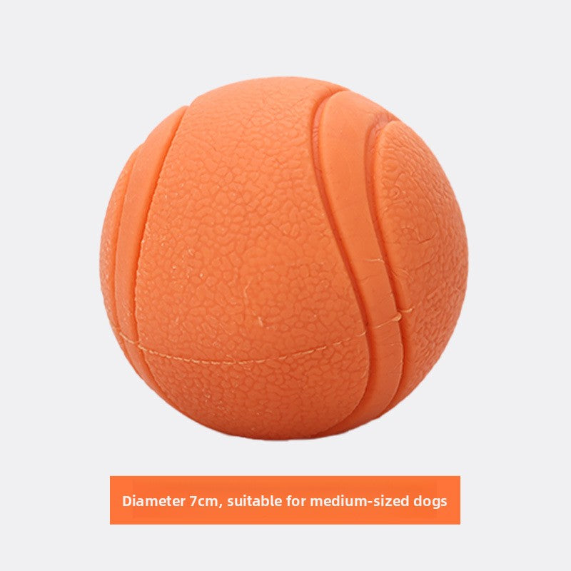 Pelota de goma con sonido para perros