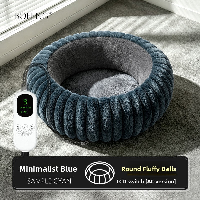 Cama térmica con calentador USB para perros y gatos
