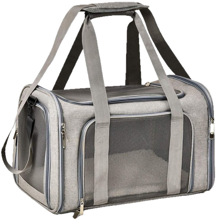 Transportín plegable y transpirable para perros y gatos, foto 5 de 23