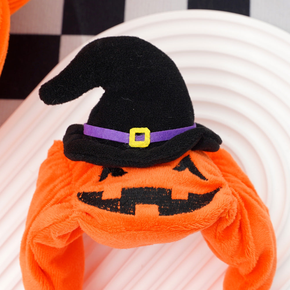 Disfraz de Halloween de Calabaza para Perros y Gatos, foto 3 de 10