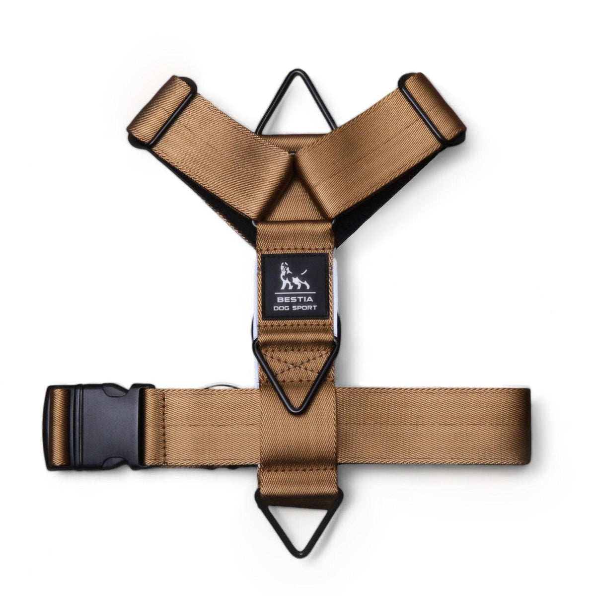 Arnés Bestia Dog Sport GripPro Basic para perros grandes en color caqui