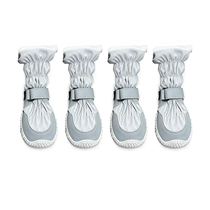Botas de invierno impermeables antideslizantes para perros