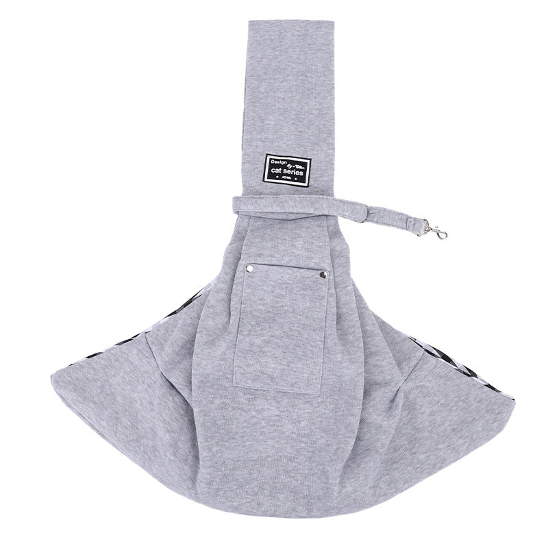 Bolso bandolera reversible para perros y gatos pequeños
