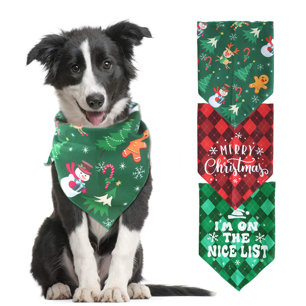 Bandana navideña para perros y gatos Pawsome Pets New York