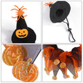 Disfraz de Halloween Pawsome Pets New York: sombrero de bruja y collar de tul