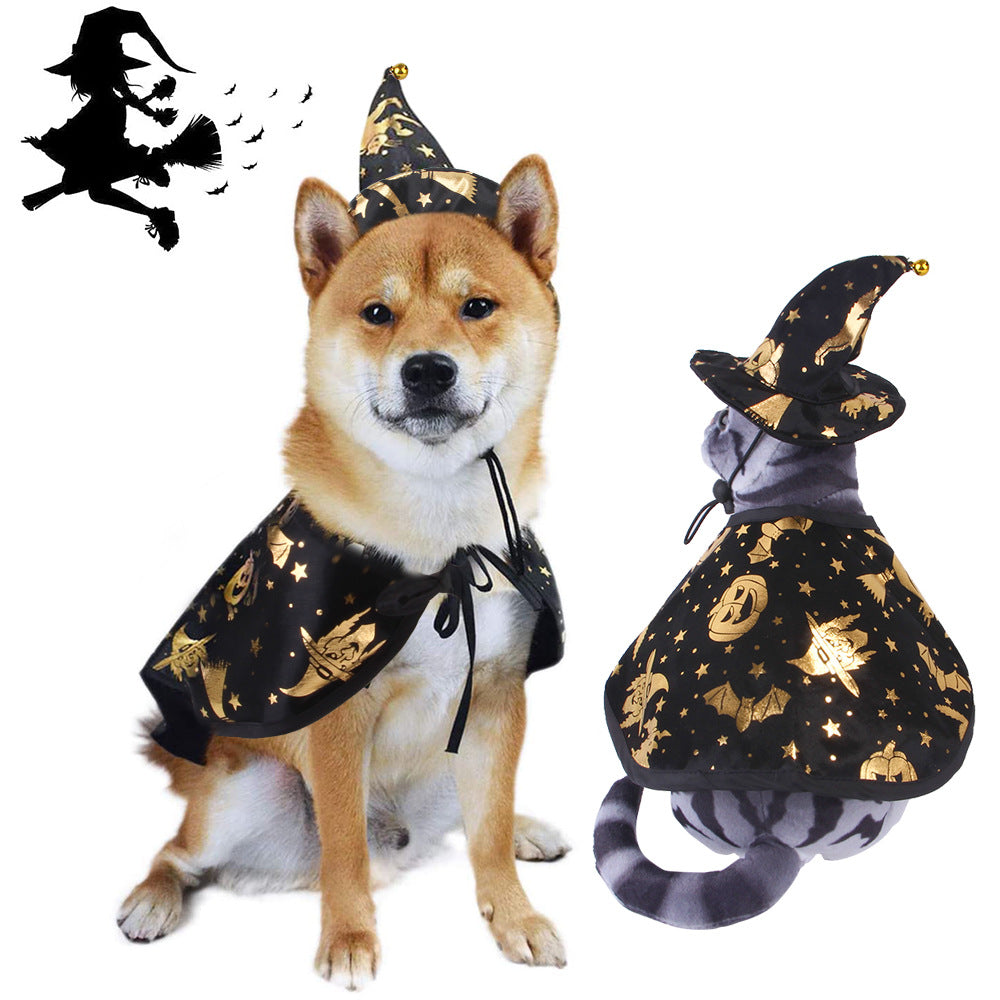 Disfraz de Halloween Pawsome Pets New York con sombrero