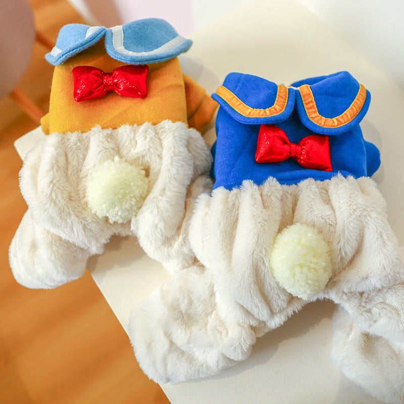 Disfraz para mascotas Pawsome Pets New York de Donald Duck