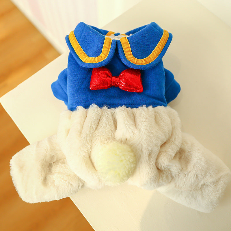 Disfraz para mascotas Pawsome Pets New York de Donald Duck, foto 2 de 3