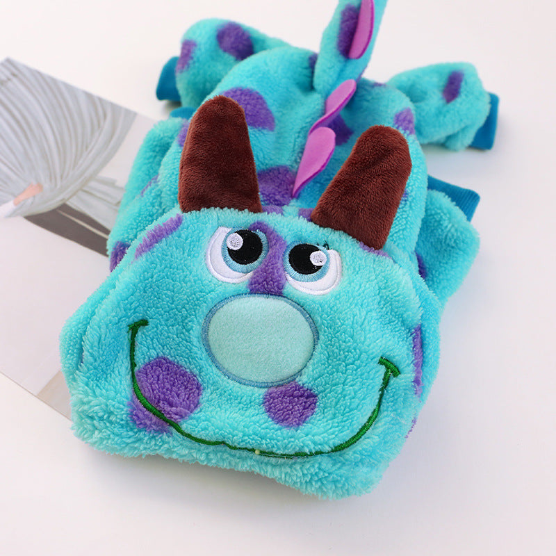Disfraz de monstruo azul de peluche Pawsome Pets New York, foto 3 de 3
