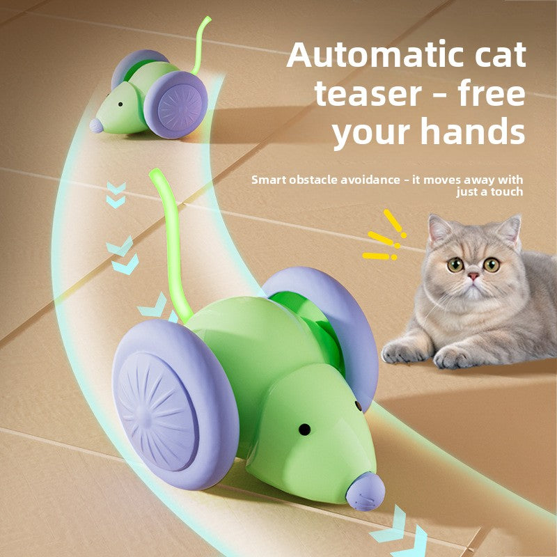 Juguete eléctrico interactivo para gatos con sensor