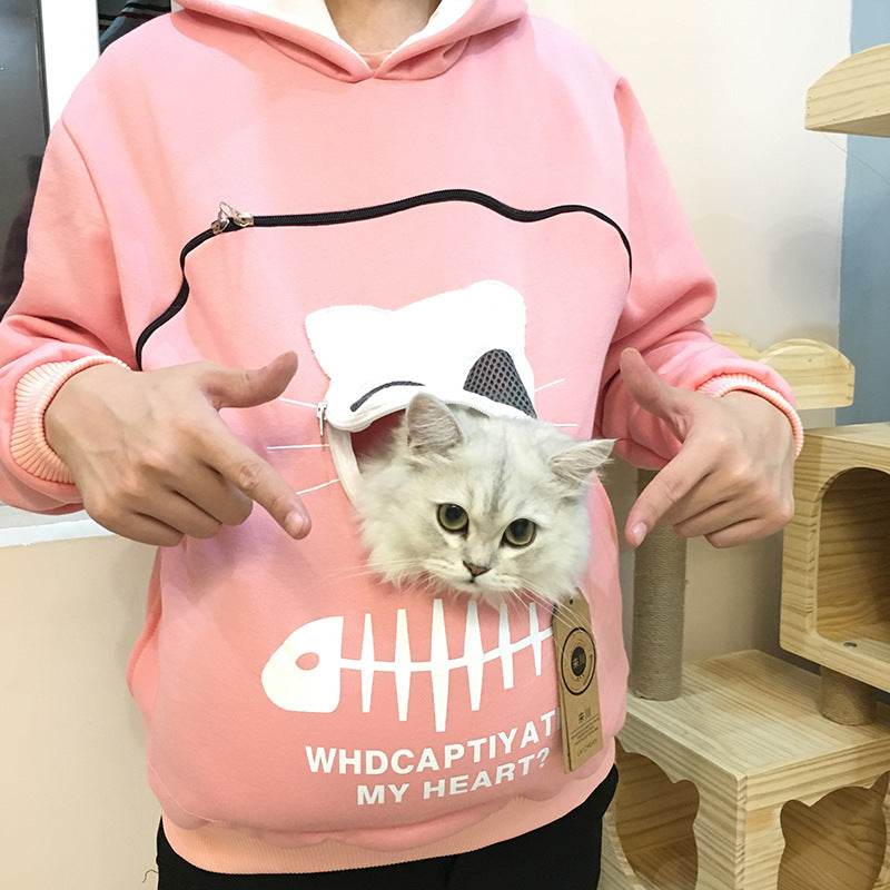 Sudadera portamascotas para gatos y perros