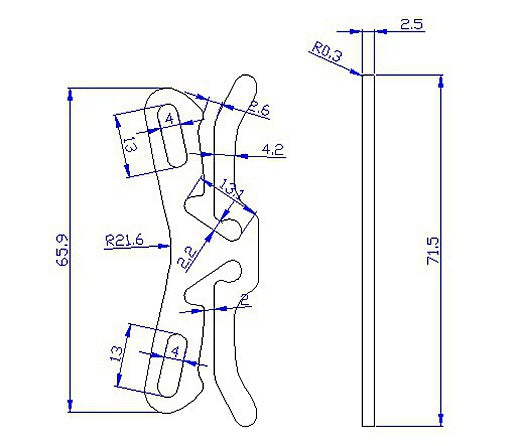 Torniquete de cordón elástico de una mano