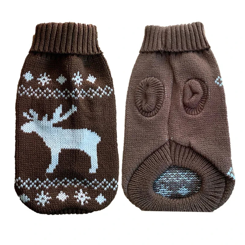 Jersey de punto para perro y gato, cálido para invierno