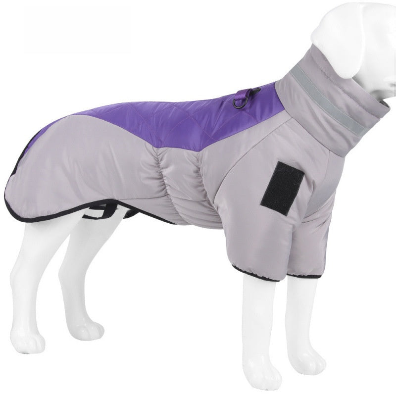 Capa abrigo de invierno reflectante para perros pequeños y medianos