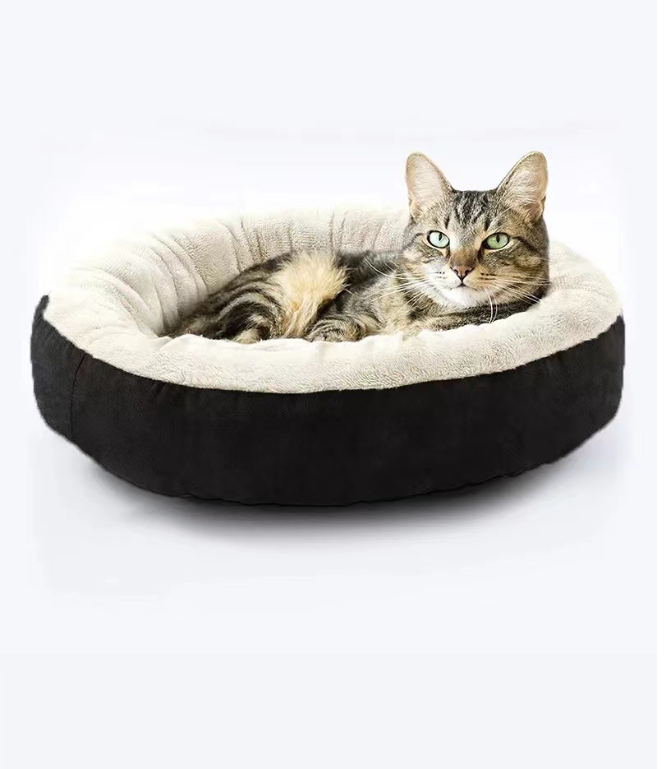 Cama nido redonda para perros y gatos