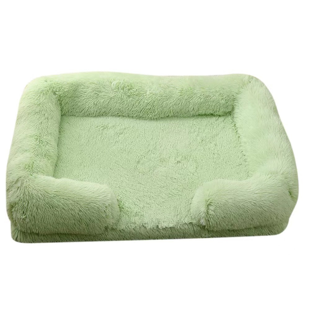 Cama nido de felpa para perros y gatos