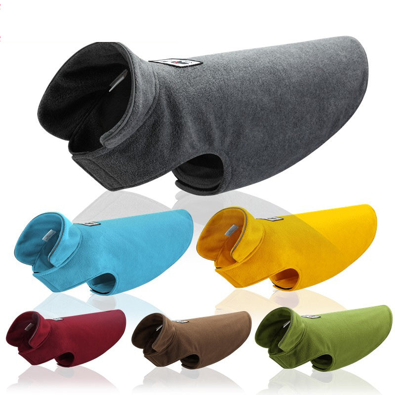 Abrigo polar reflectante para perros