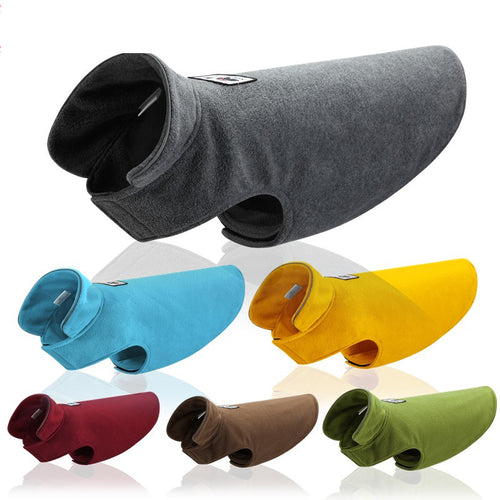 Abrigo polar reflectante para perros