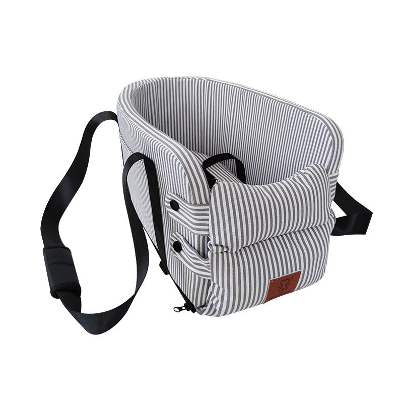 Cama elevadora para coche con correa de seguridad para perros, 44*22*24CM