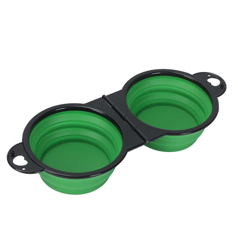 Cuenco plegable portátil para perros