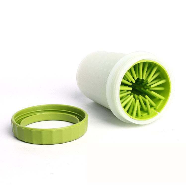 Vaso limpiapatas para perros y gatos, limpieza rápida tras el paseo