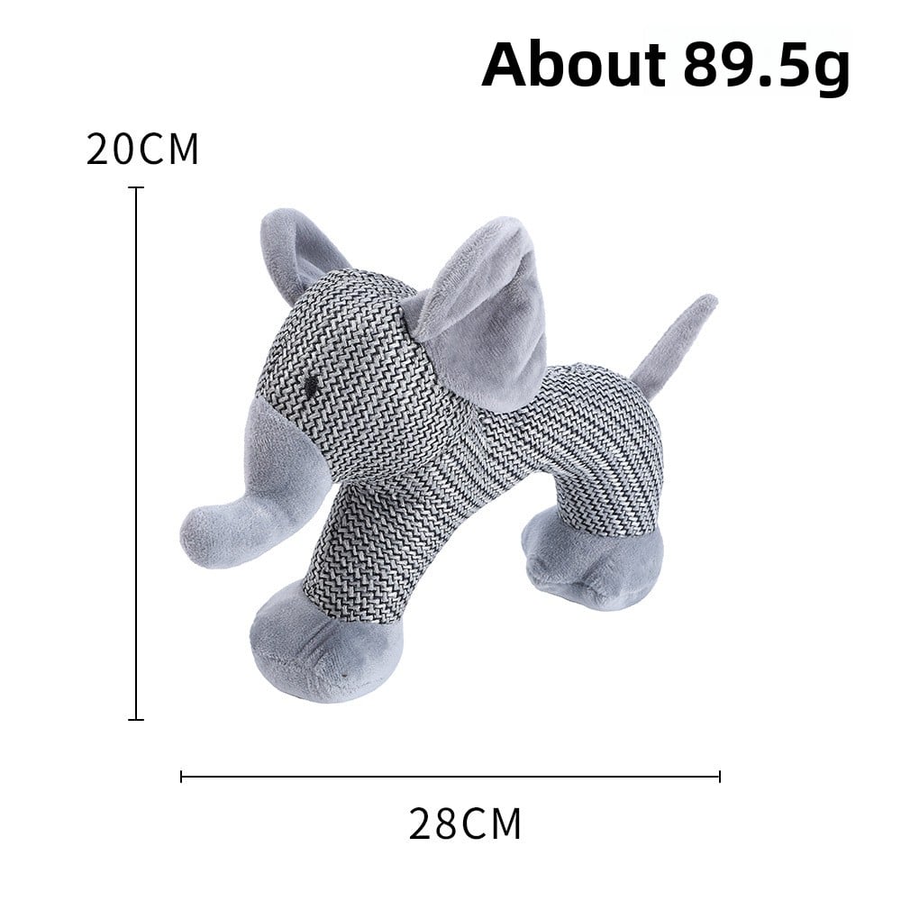 Juguete de peluche resistente para perros y gatos