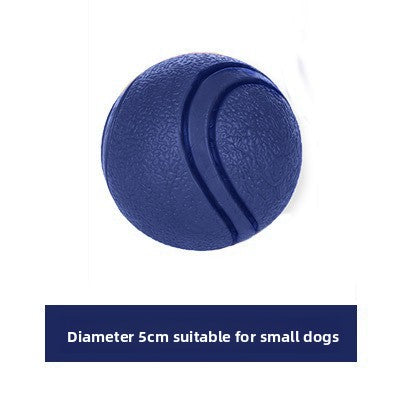 Pelota de goma con sonido para perros