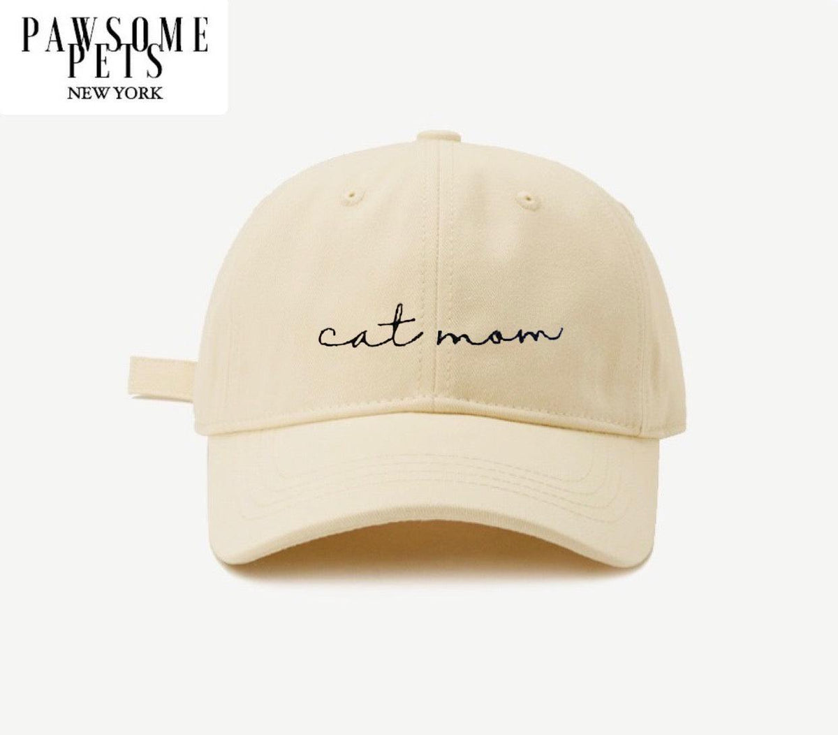 Gorra bordada «Cat Mom» Pawsome Pets New York