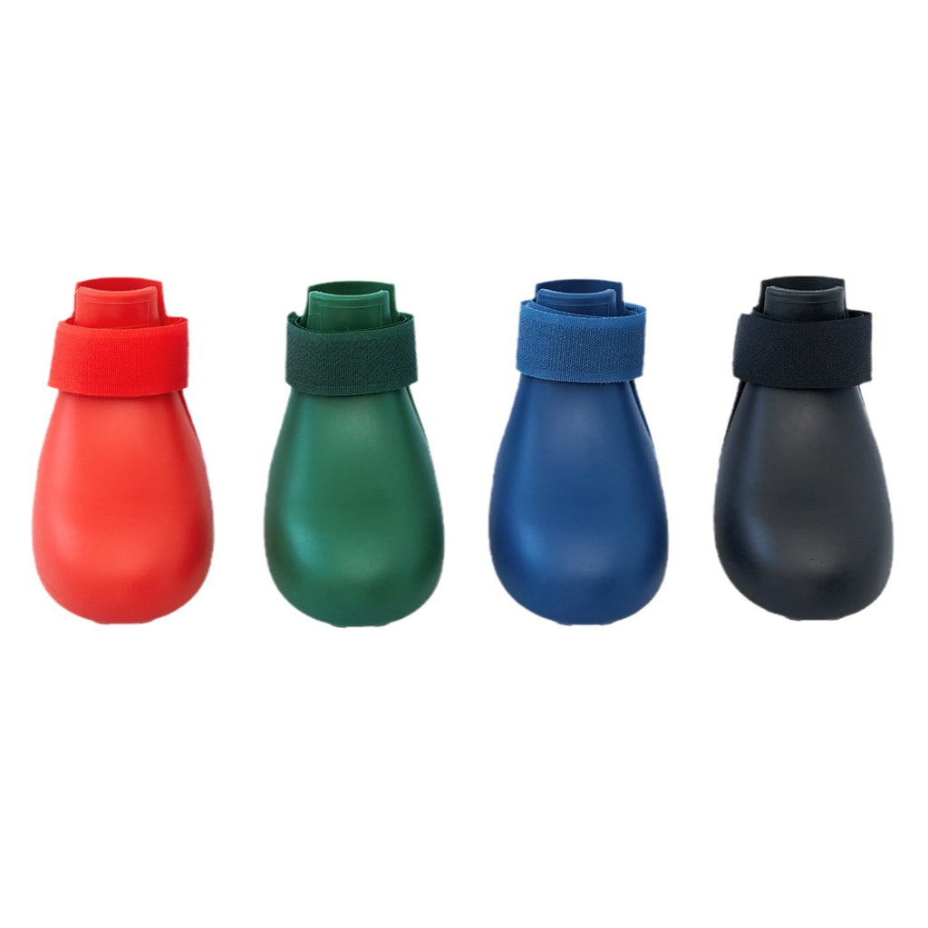 Botas de lluvia de silicona antideslizantes para perros