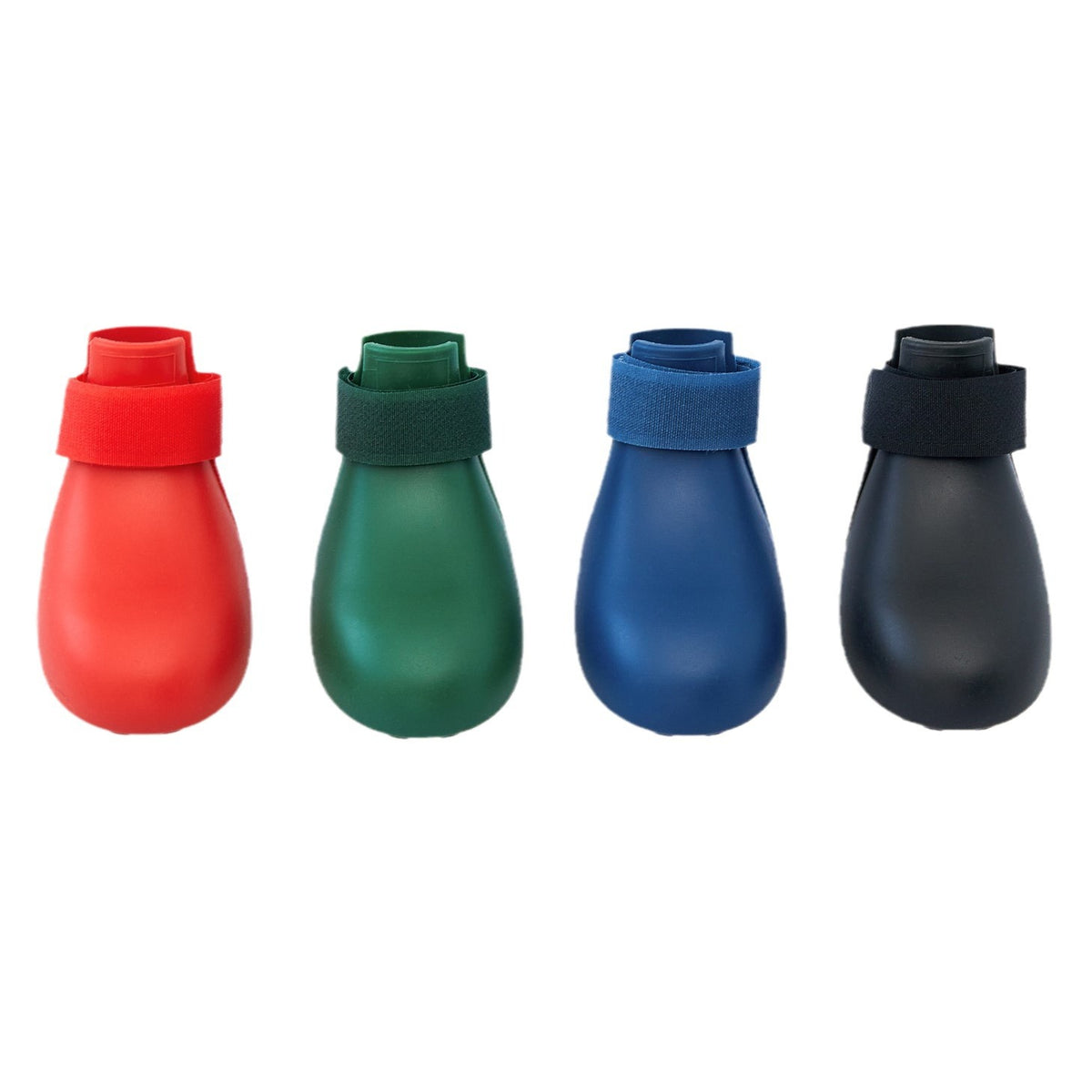 Botas de lluvia de silicona antideslizantes para perros