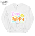 Sudadera unisex «Dogs Make Me Happy» Pawsome Pets New York