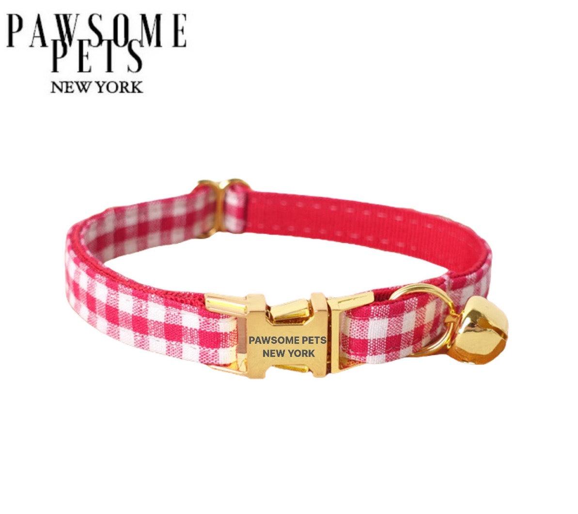 Collar ajustable Pawsome Pets New York de nylon