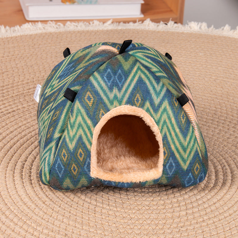 Nido ventilado para hámster y mascotas pequeñas