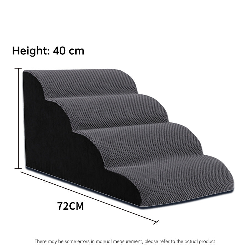 Escalera y rampa antideslizante para mascotas