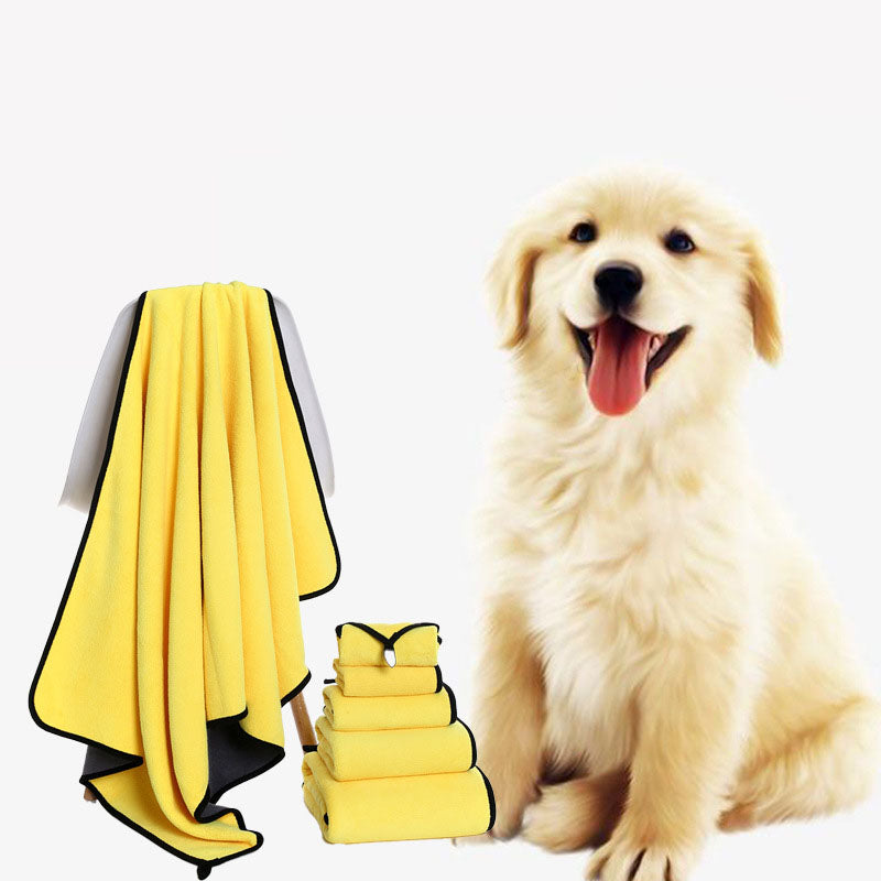Toalla absorbente grande para perros y gatos