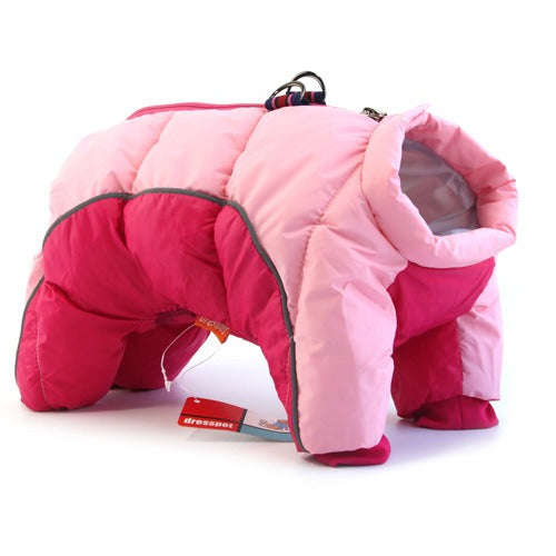 Abrigo acolchado impermeable para perros