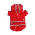 Chubasquero reflectante impermeable para perros