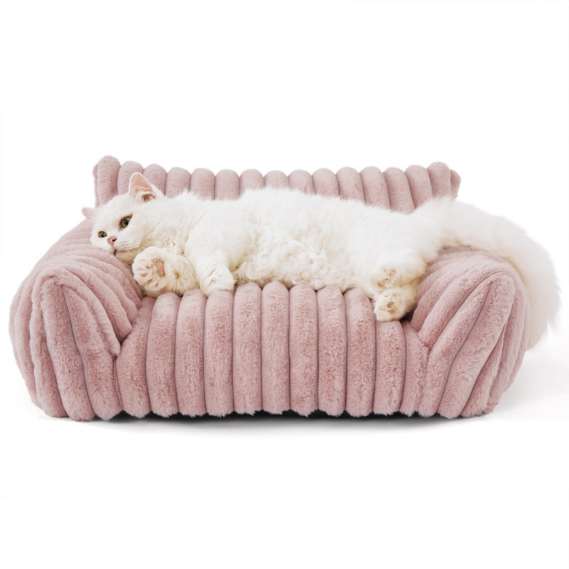 Sofá cama para perros con funda lavable