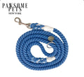 Correa de cuerda Pawsome Pets New York azul pavo real