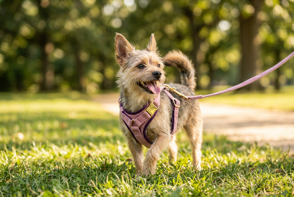 Arnés step-in rosa para perro - Pawsome Pets New York