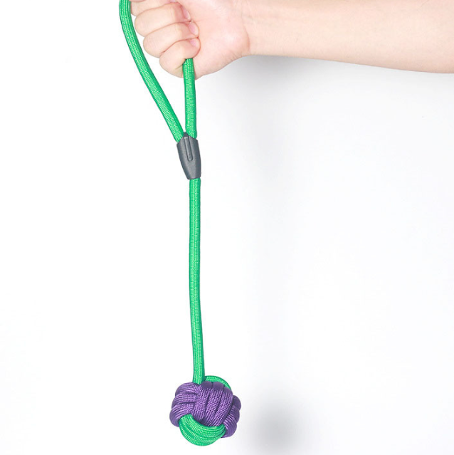 Set de juguetes de cuerda de algodón resistentes para perros
